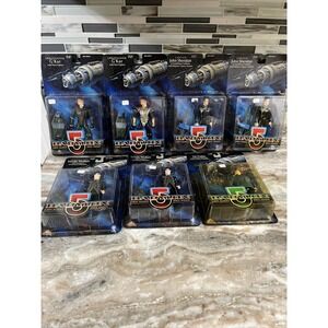 Lot of‎ 7 Sealed Babylon 5 1997 Exclusive Premiere Action Figures- New In Box!
